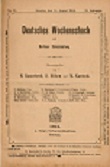 DEUTSCHES WOCHENSCHACH / 1904 vol 20, no 33